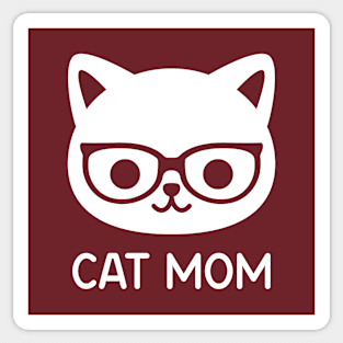 Cat Mom Sticker